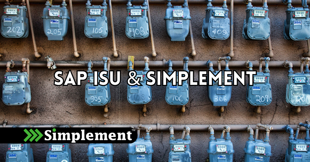 utility company, SAP ISU & Simplement, simplement logo