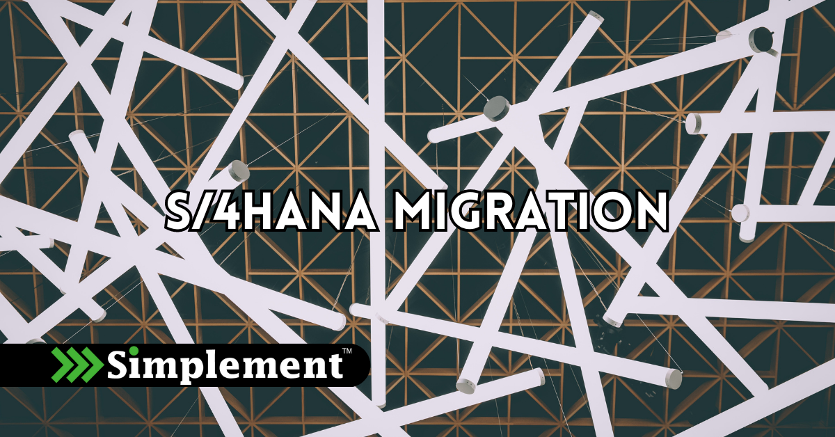 S/4HANA Migration, simplement logo,
